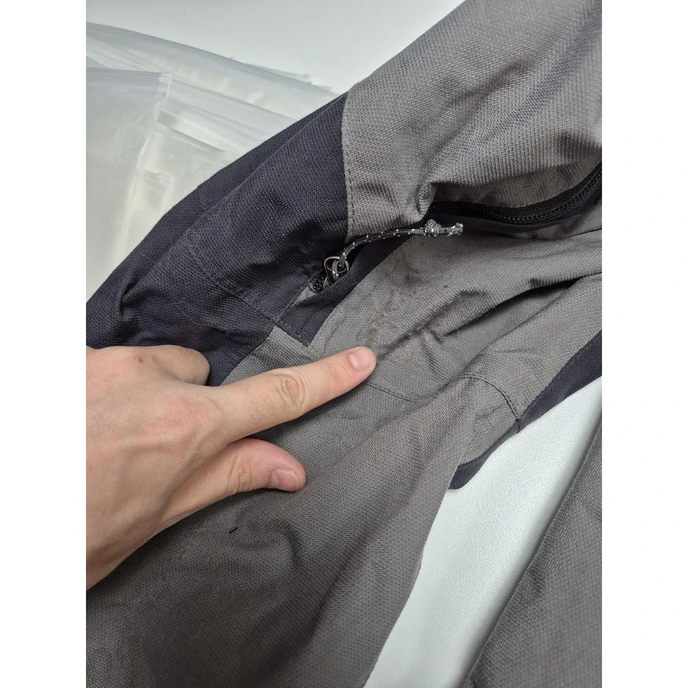 Mountain Hard Wear Jacket Mens XL Gray Conduit Hooded Ski Parka Waterproof